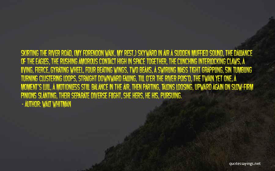 Interlocking Quotes By Walt Whitman