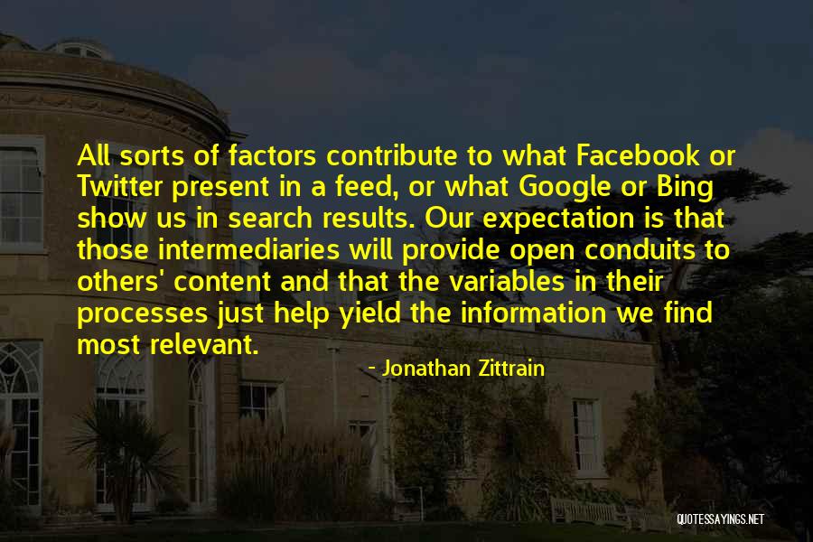 Intermediaries Quotes By Jonathan Zittrain Intermediaries Quotes By Jonathan Zittrain