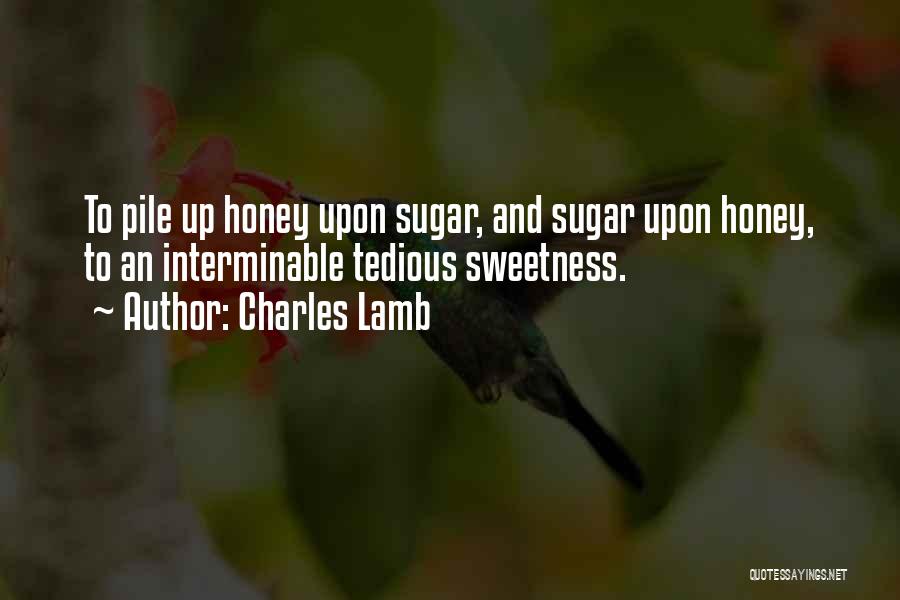 Interminable Quotes By Charles Lamb