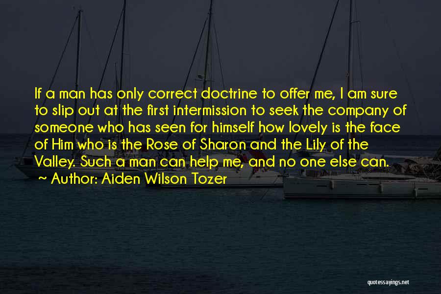Intermission Quotes By Aiden Wilson Tozer