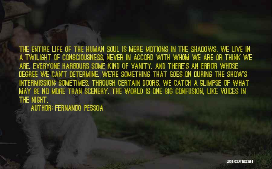 Intermission Quotes By Fernando Pessoa