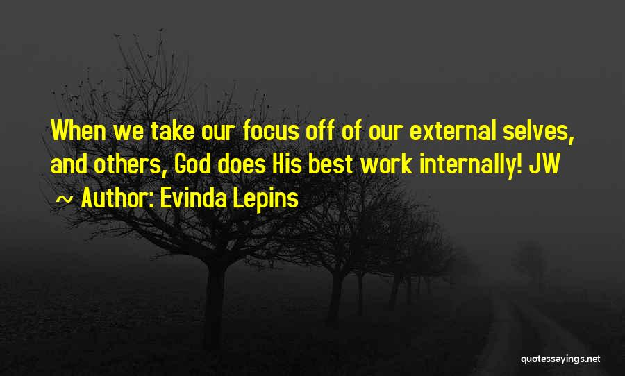 Internal And External Beauty Quotes By Evinda Lepins