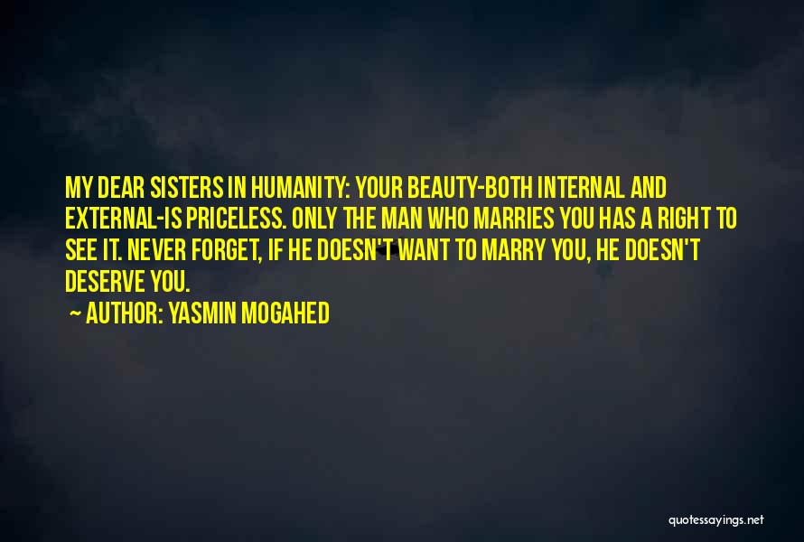 Internal And External Beauty Quotes By Yasmin Mogahed