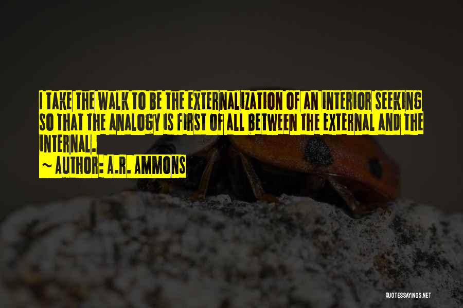 Internal And External Quotes By A.R. Ammons