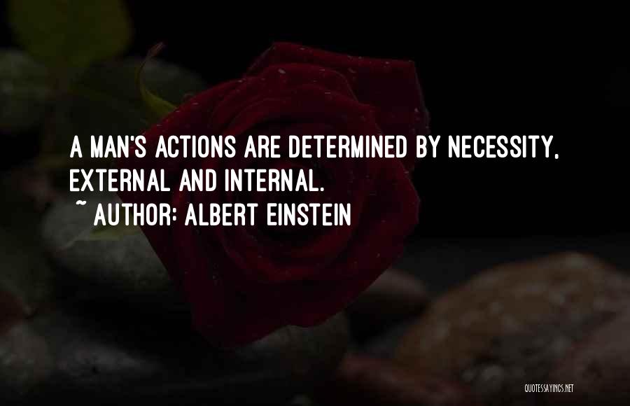 Internal And External Quotes By Albert Einstein