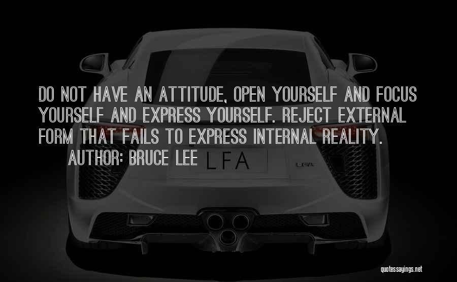 Internal And External Quotes By Bruce Lee