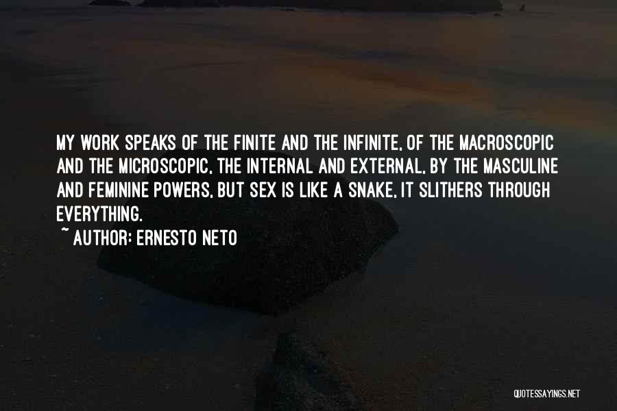 Internal And External Quotes By Ernesto Neto