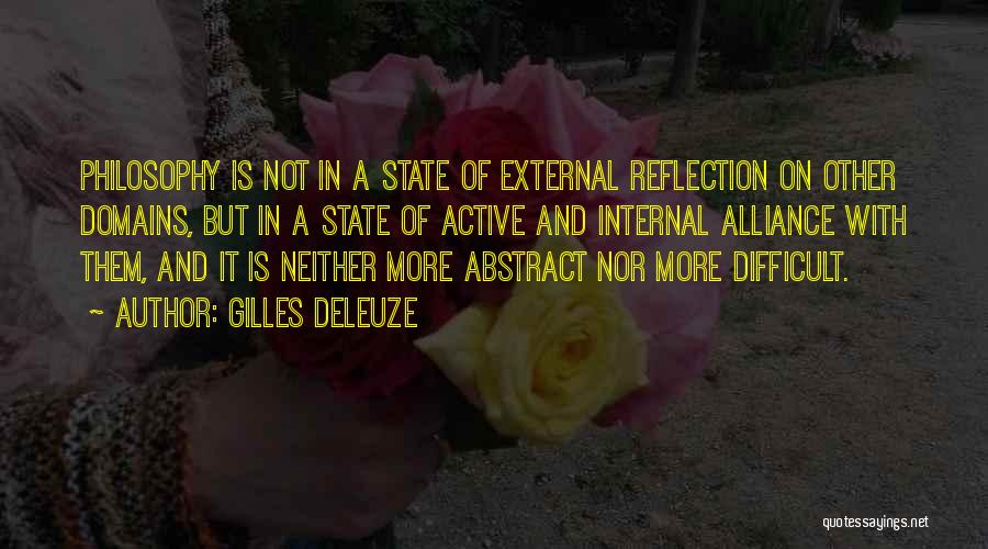 Internal And External Quotes By Gilles Deleuze