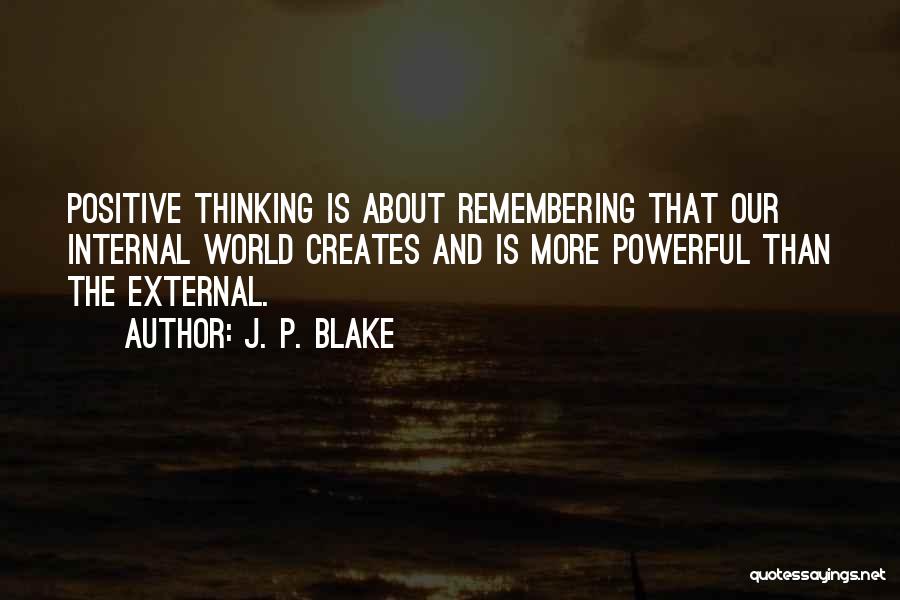 Internal And External Quotes By J. P. Blake