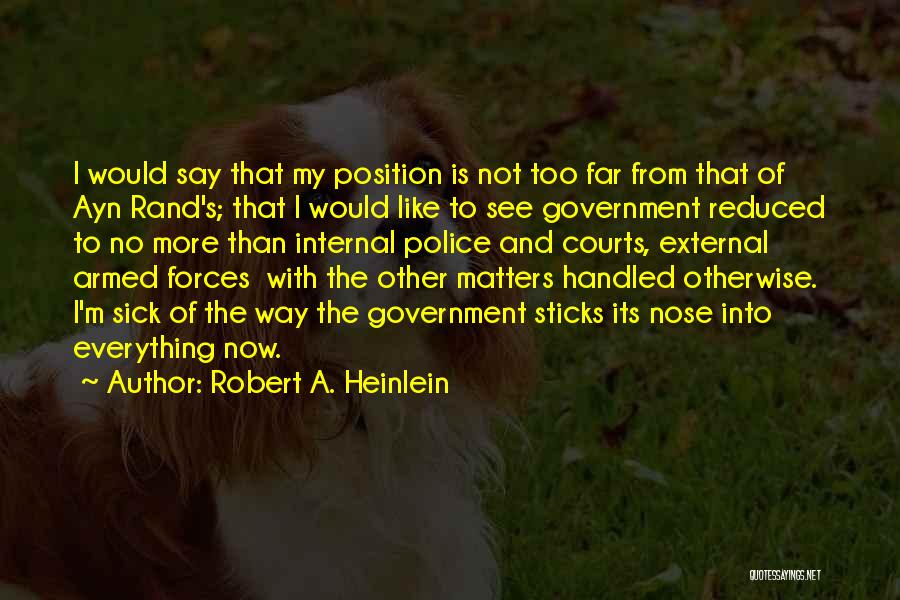 Internal And External Quotes By Robert A. Heinlein