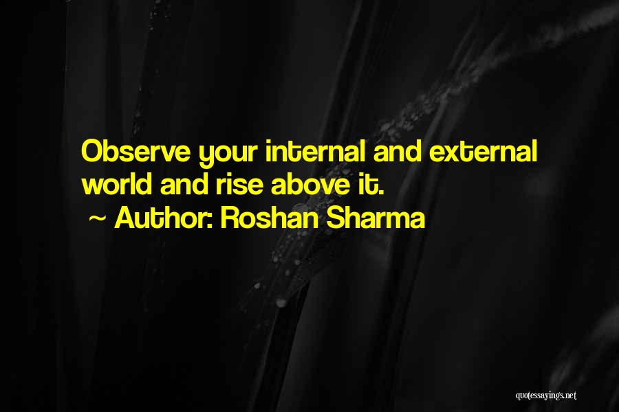 Internal And External Quotes By Roshan Sharma