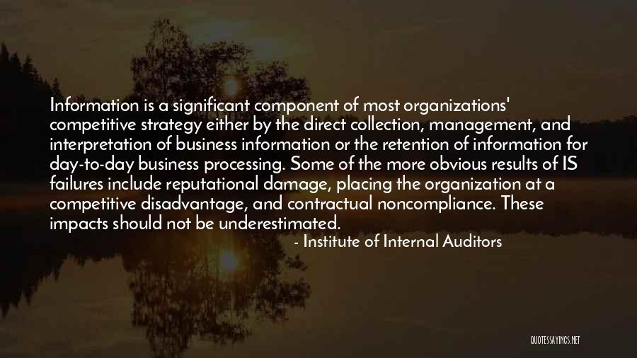 Internal Auditors Quotes By Institute Of Internal Auditors Internal Auditors Quotes By Institute Of Internal Auditors