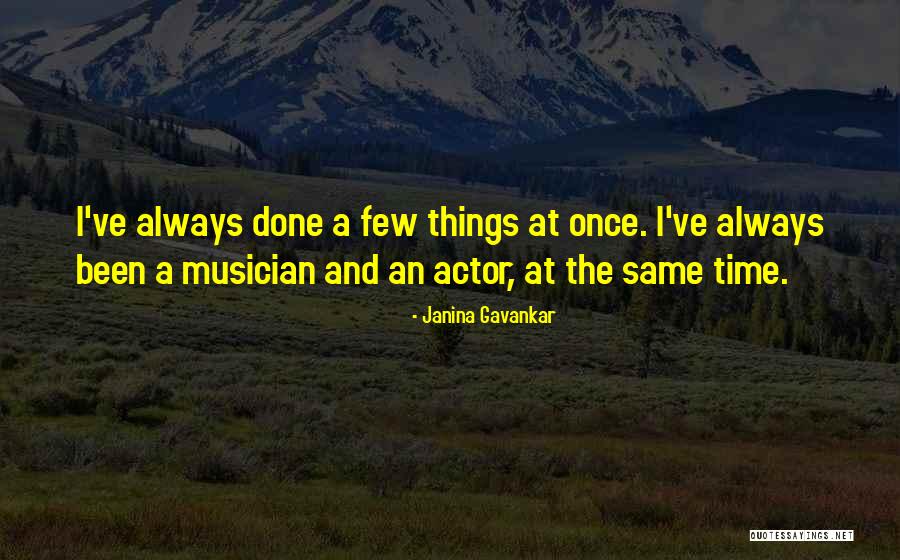 Internal Criticism Quotes By Janina Gavankar Internal Criticism Quotes By Janina Gavankar