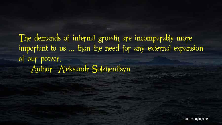 Internal External Quotes By Aleksandr Solzhenitsyn