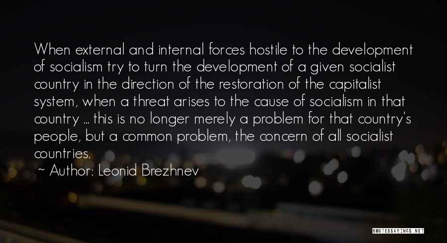 Internal External Quotes By Leonid Brezhnev