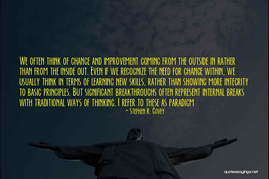 Internal Integrity Quotes By Stephen R. Covey Internal Integrity Quotes By Stephen R. Covey