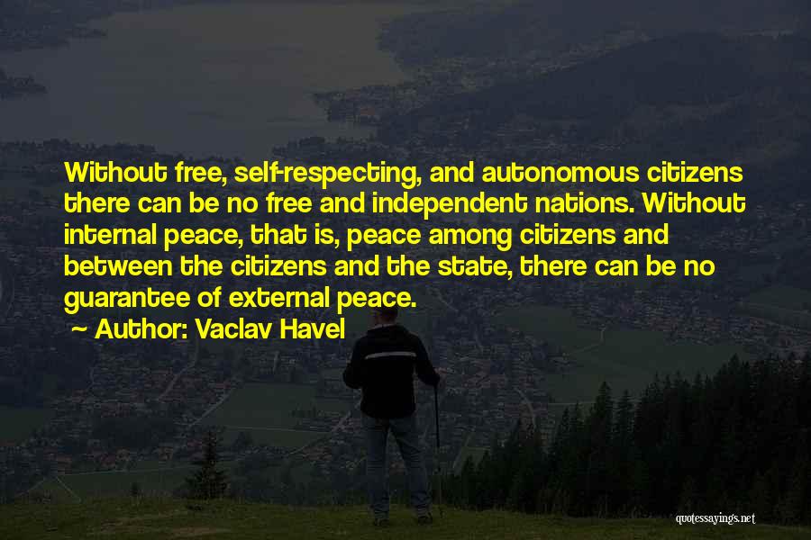 Internal Peace Quotes By Vaclav Havel