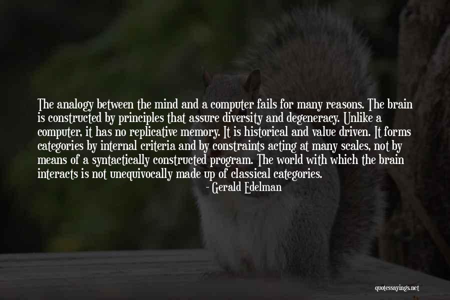 Internal World Quotes By Gerald Edelman Internal World Quotes By Gerald Edelman