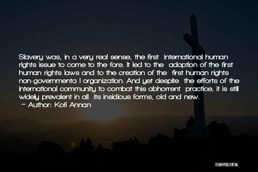 International Adoption Quotes By Kofi Annan