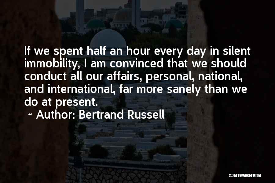 International Affairs Quotes By Bertrand Russell
