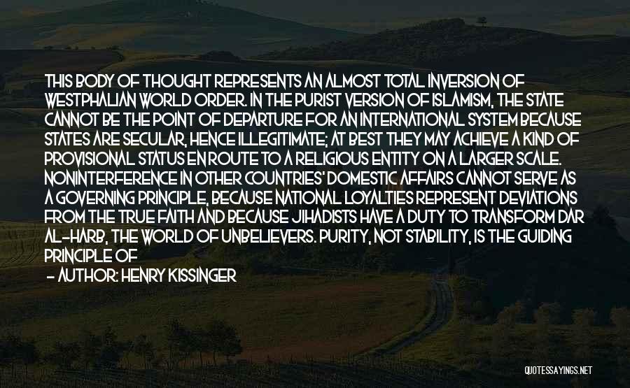 International Affairs Quotes By Henry Kissinger