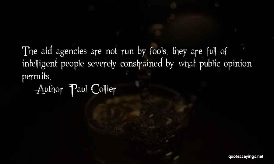 International Aid Quotes By Paul Collier