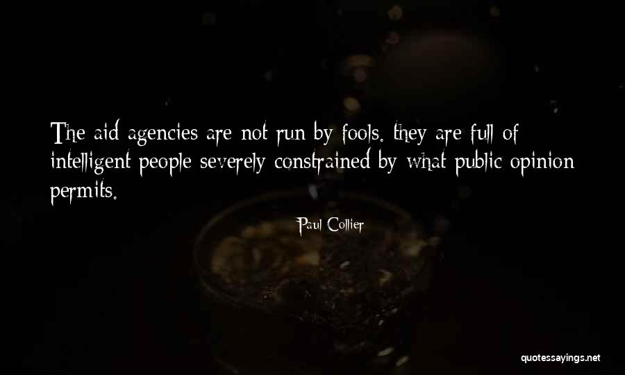 International Aid Quotes By Paul Collier