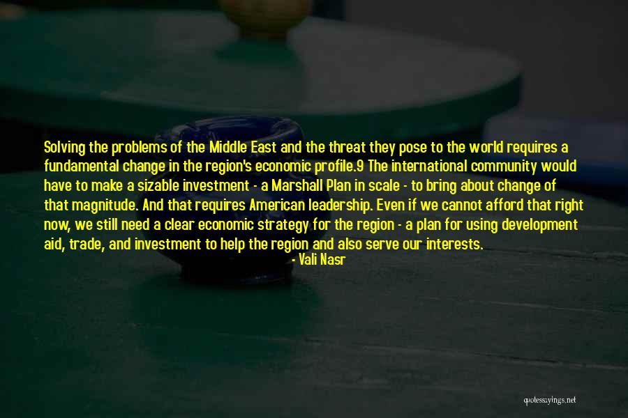 International Aid Quotes By Vali Nasr