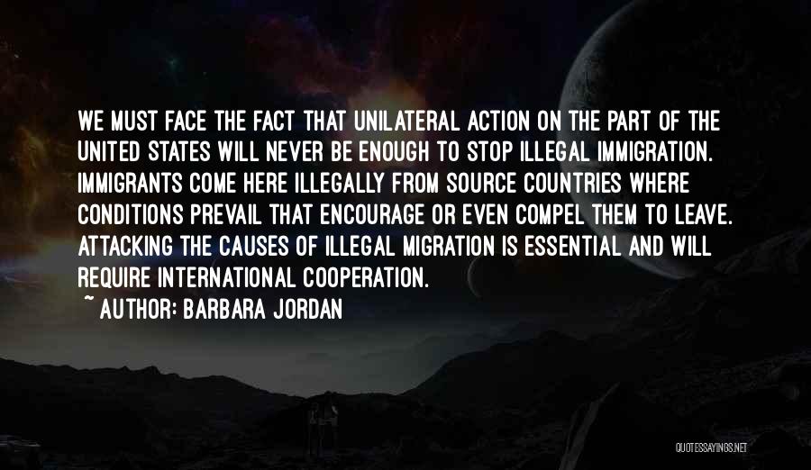 International Migration Quotes By Barbara Jordan