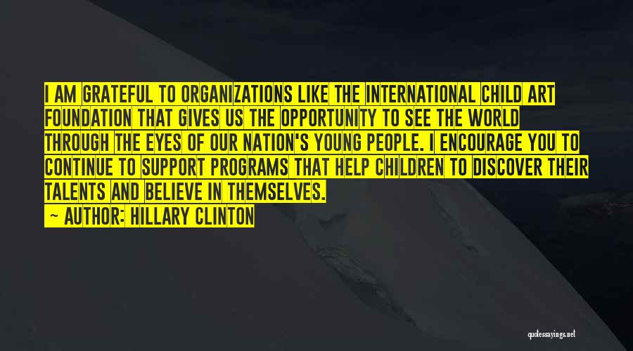 International Organizations Quotes By Hillary Clinton