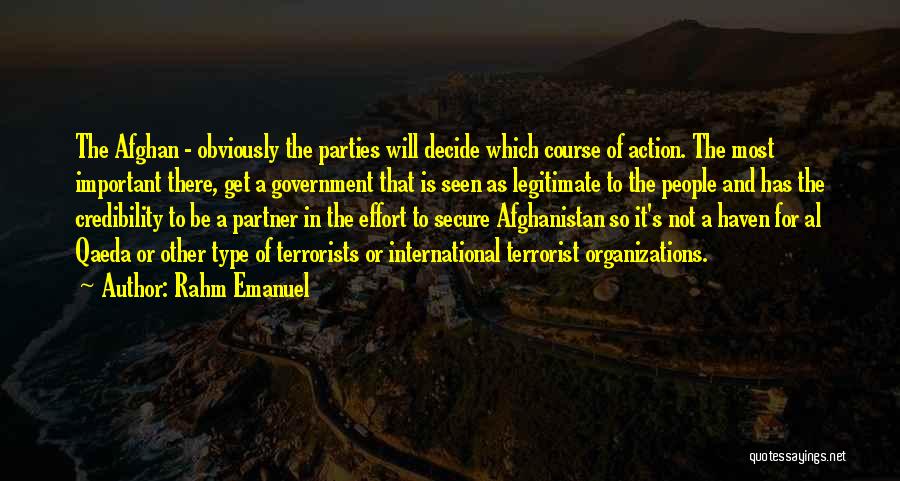 International Organizations Quotes By Rahm Emanuel