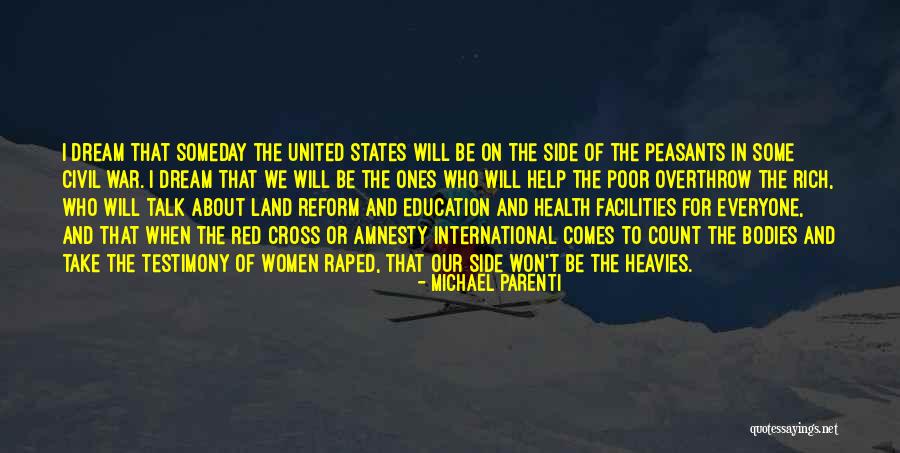 International Red Cross Quotes By Michael Parenti