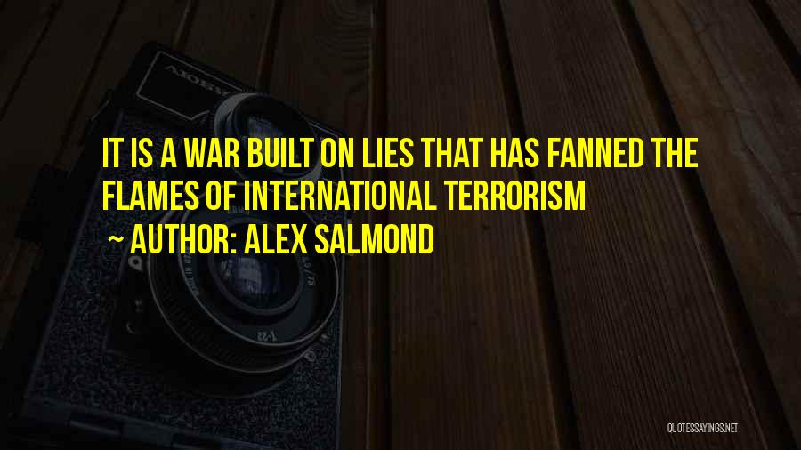 International Terrorism Quotes By Alex Salmond