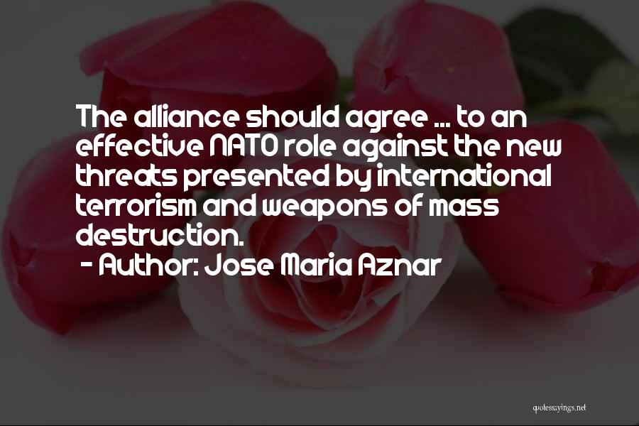 International Terrorism Quotes By Jose Maria Aznar