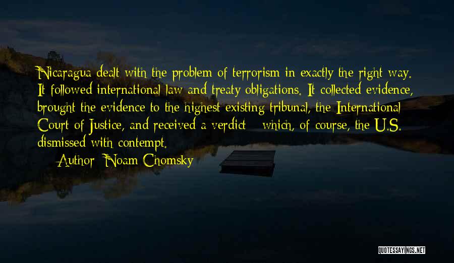 International Terrorism Quotes By Noam Chomsky