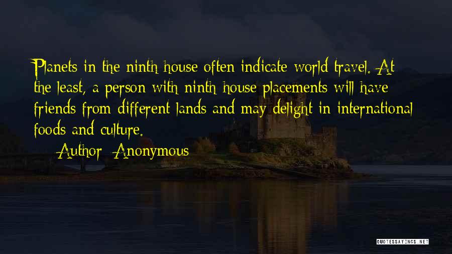 International Travel Quotes By Anonymous