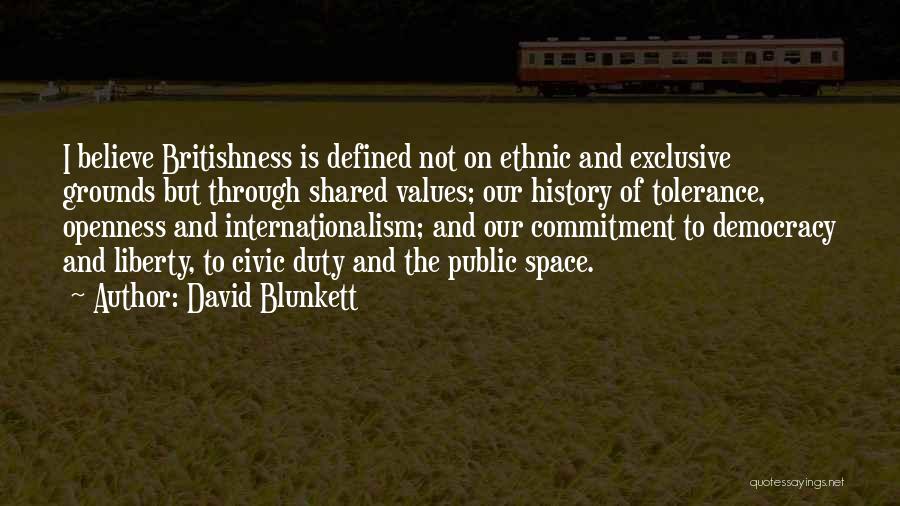 Internationalism Quotes By David Blunkett