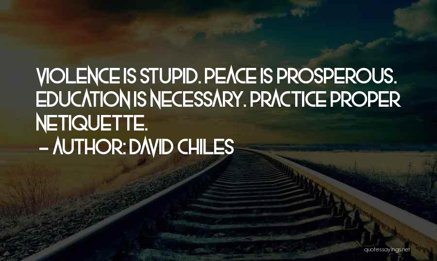 Internet And Education Quotes By David Chiles