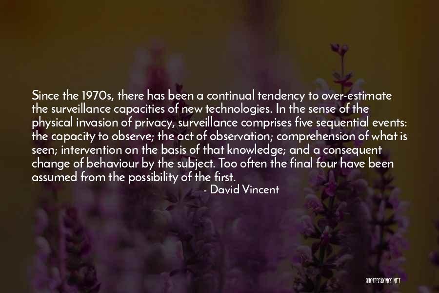 Internet And Knowledge Quotes By David Vincent