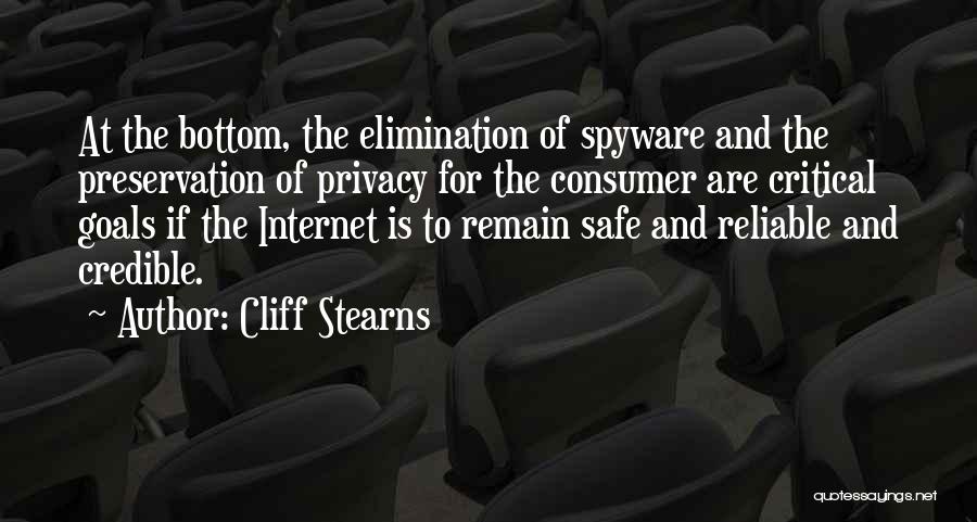 Internet And Privacy Quotes By Cliff Stearns