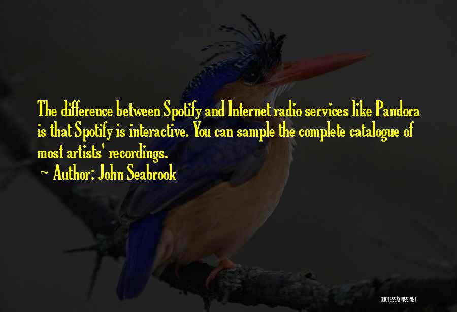 Internet And Quotes By John Seabrook