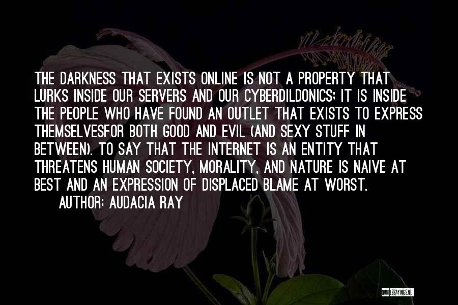 Internet And Society Quotes By Audacia Ray