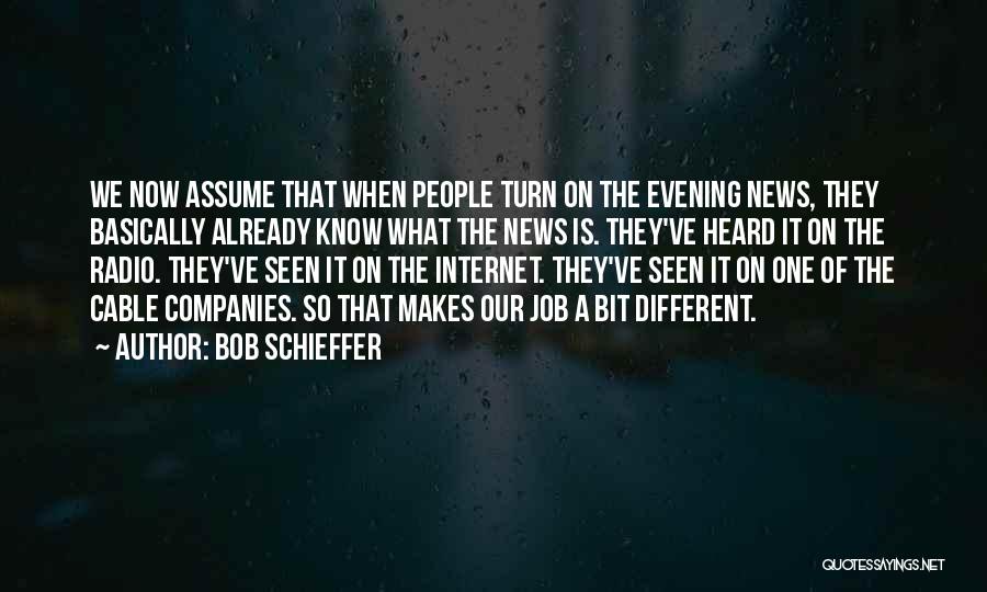 Internet Cable Quotes By Bob Schieffer