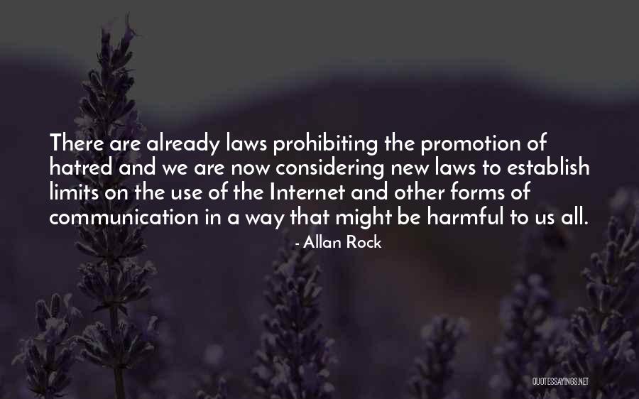 Internet Communication Quotes By Allan Rock