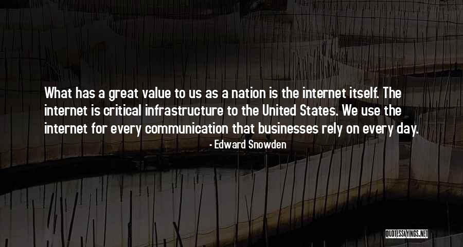 Internet Communication Quotes By Edward Snowden