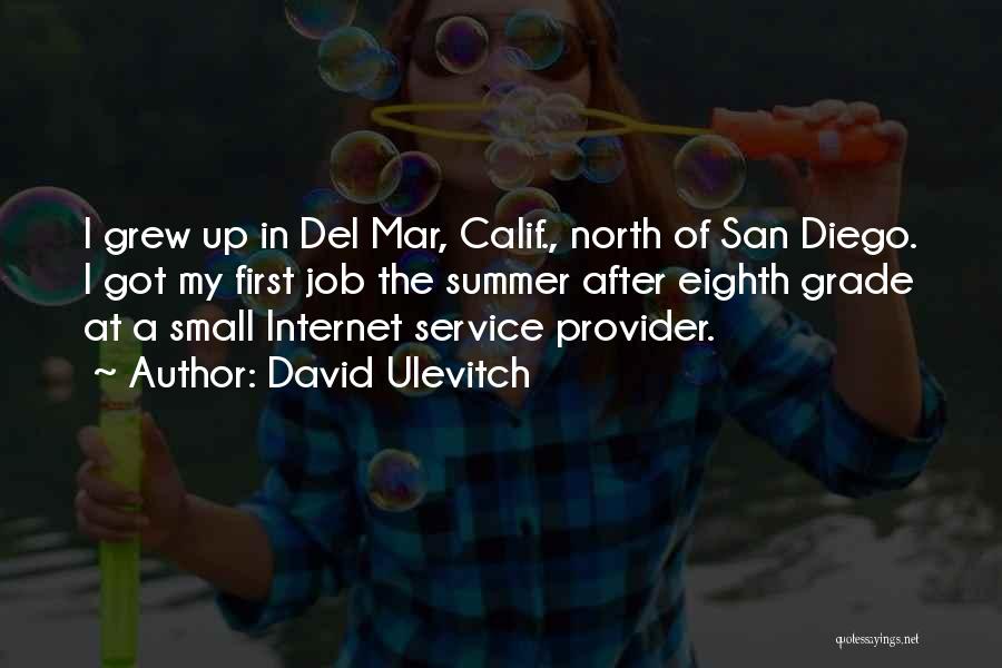 Internet Provider Quotes By David Ulevitch