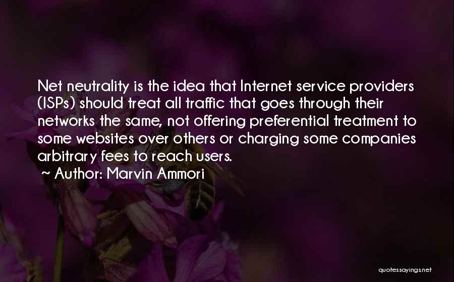 Internet Providers Quotes By Marvin Ammori