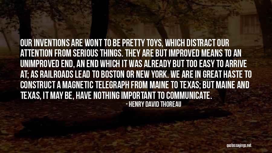 Internet Relationships Quotes By Henry David Thoreau Internet Relationships Quotes By Henry David Thoreau