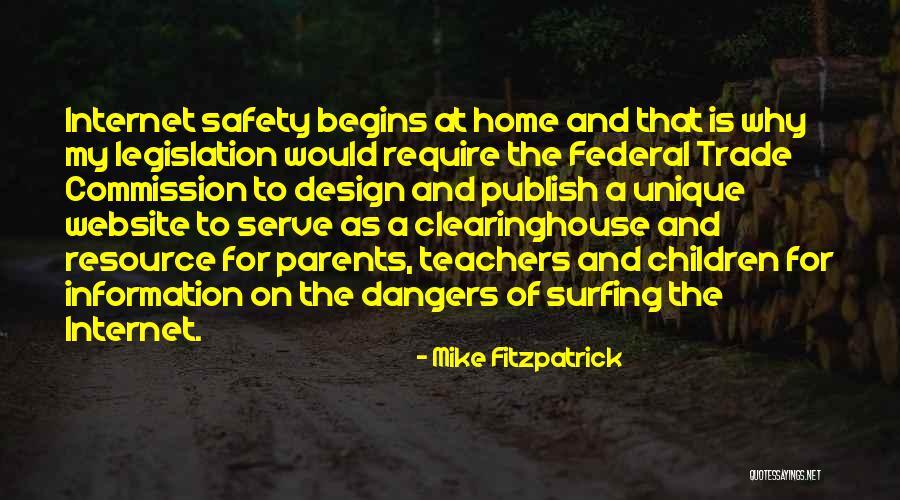 Internet Safety Quotes By Mike Fitzpatrick