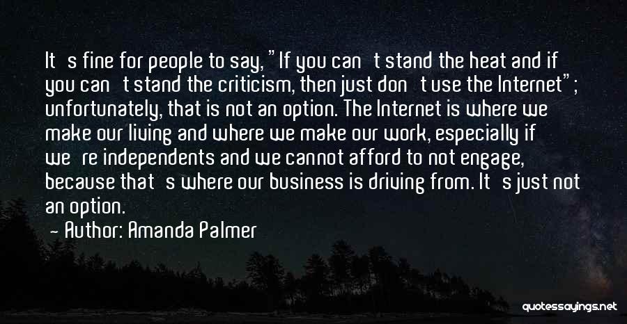 Internet Use Quotes By Amanda Palmer